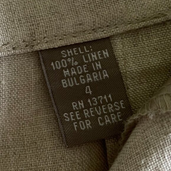 Linen Skort - Picture 5 of 6